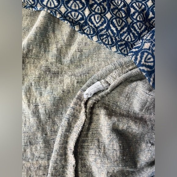 One World Boho V Neck Pattern With Lace top Neckline 2x - Picture 8 of 8